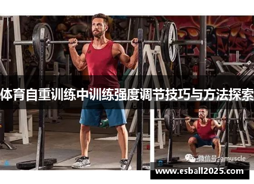 体育自重训练中训练强度调节技巧与方法探索
